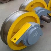 হট সেল কাস্টমাইজড ফ্ল্যাঞ্জড ফোরজিং স্টিল গ্যান্ট্রি ক্রেন হুইল